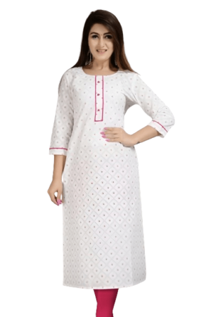 Pure Cotton Kurta For Woman's L-40