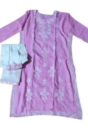 PINK COLOUR LAKHANAVI SUT SET XXL-44