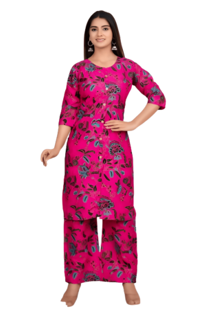 PRINTED KURTA PANT SET M-38