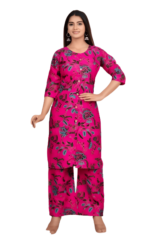 PRINTED KURTA PANT SET M-38